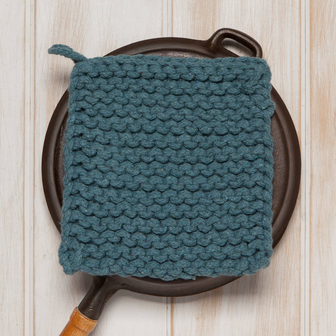 Lagoon Knit Potholder - Merry PigletsDanica Heirloom