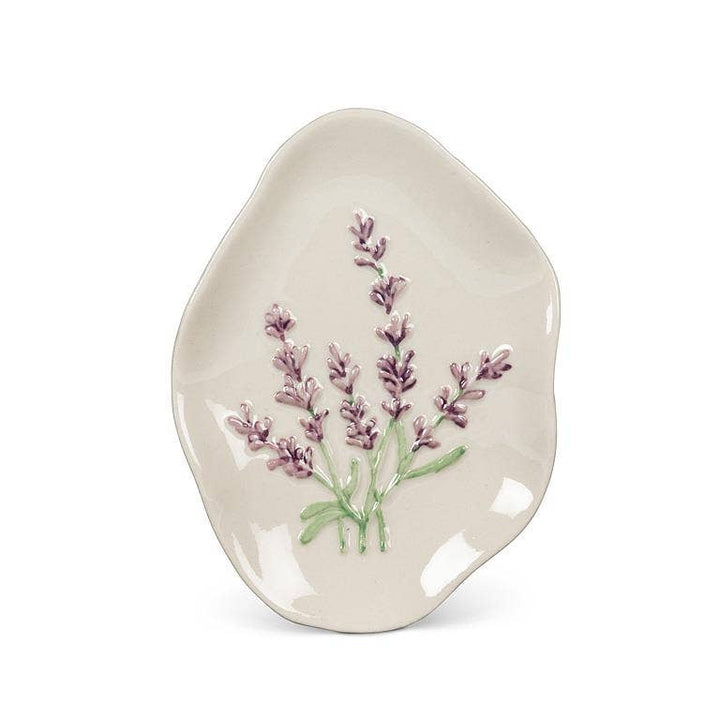 Lavender Flower Dish - Merry PigletsAbbott