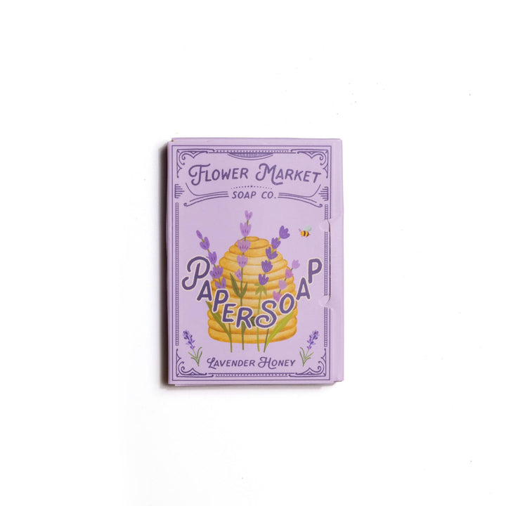 Lavender Honey Paper Soap Sheets - Merry Piglets123 Farm