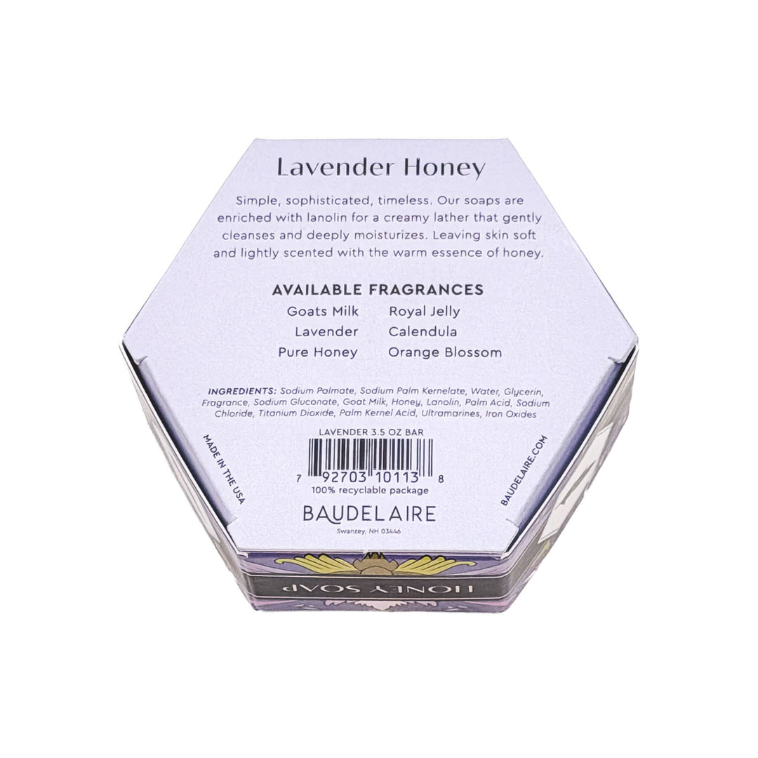 Lavender Honey Soap - Merry PigletsBaudelaire