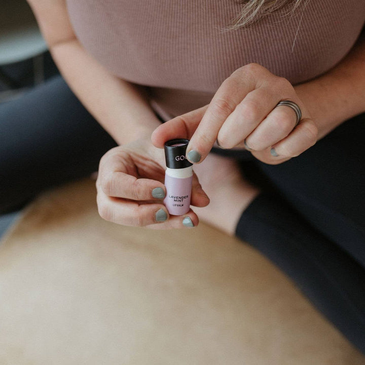 Lavender Mint Organic Lip Balm - Merry PigletsGood Flower Farm