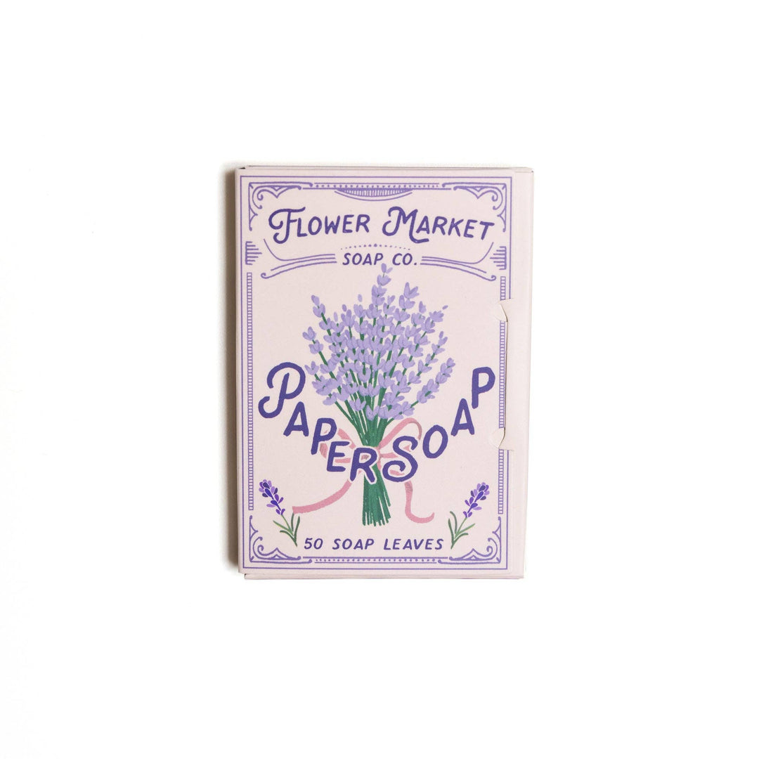 Lavender Paper Soap Sheets - Merry Piglets123 Farm