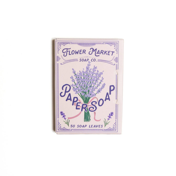 Lavender Paper Soap Sheets - Merry Piglets123 Farm
