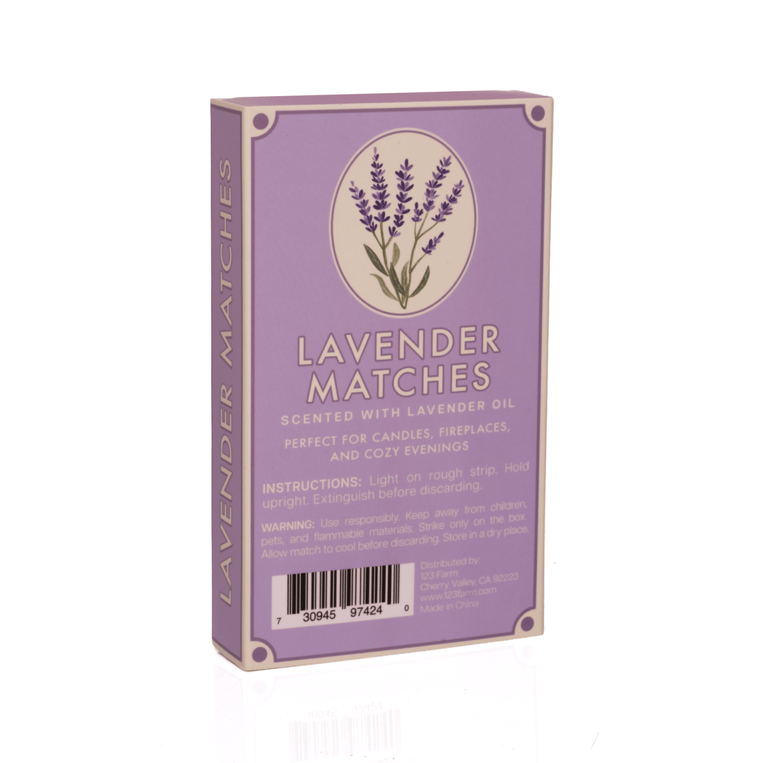 Lavender Scented Matches - Merry Piglets123 Farm