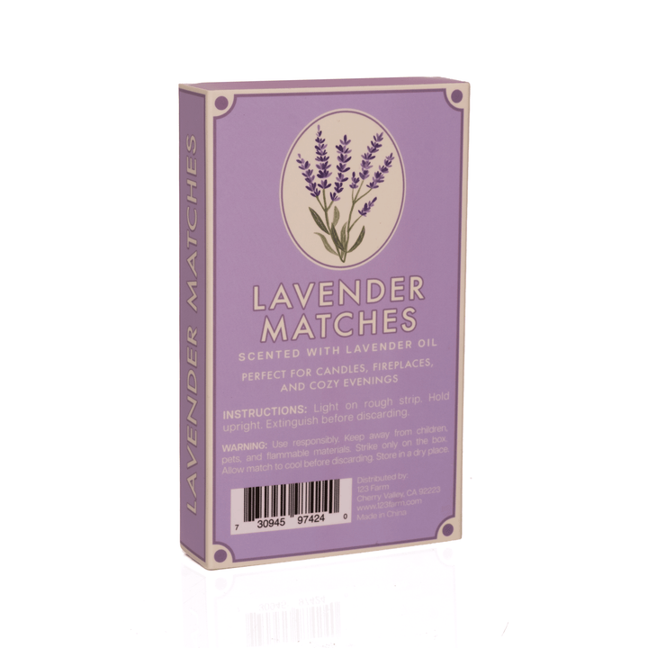 Lavender Scented Matches - Merry Piglets123 Farm