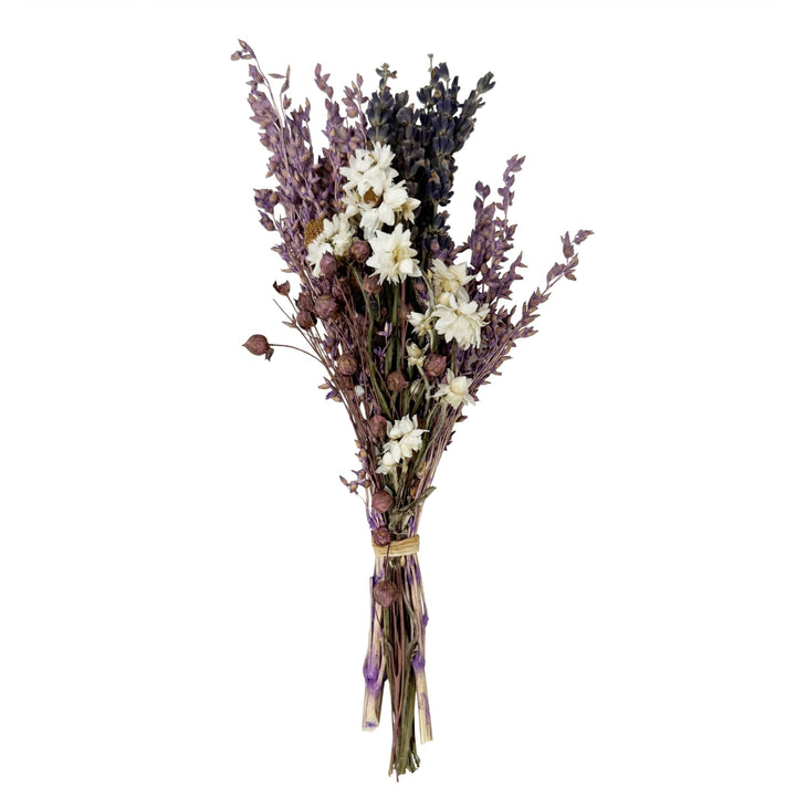 Lavender Wildflower Mini Dried Flower Bouquet - Merry PigletsAndaluca