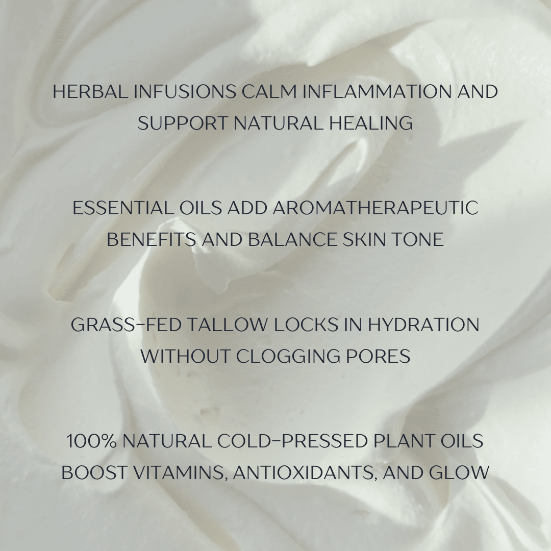 Lemon + Vanilla Tallow Body Butter - Merry PigletsWild Roots Tallow Co.