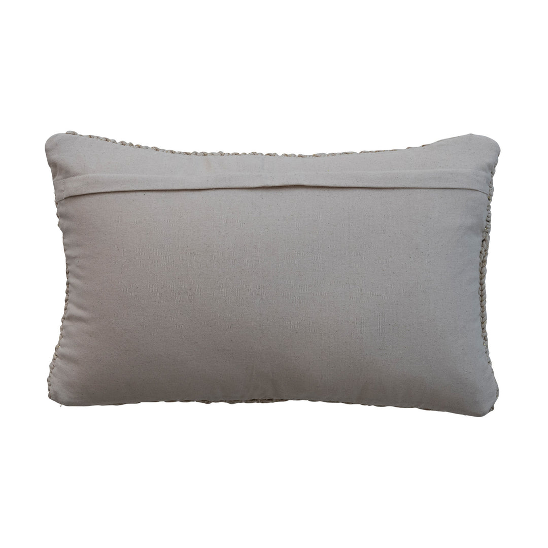 Let it Snow Knit Pillow