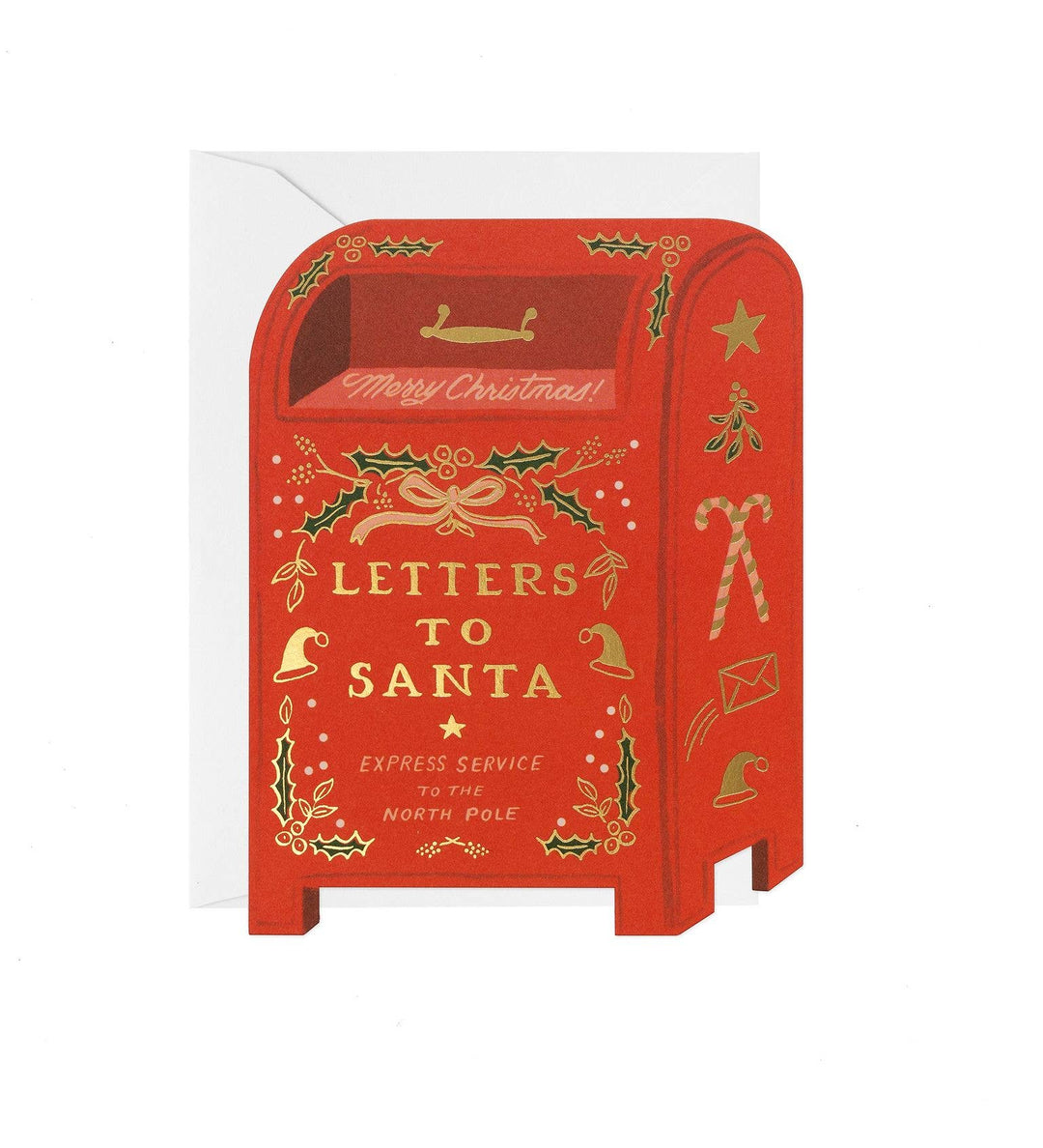 Letters to Santa Greeting Card - Merry PigletsRifle Paper Co.