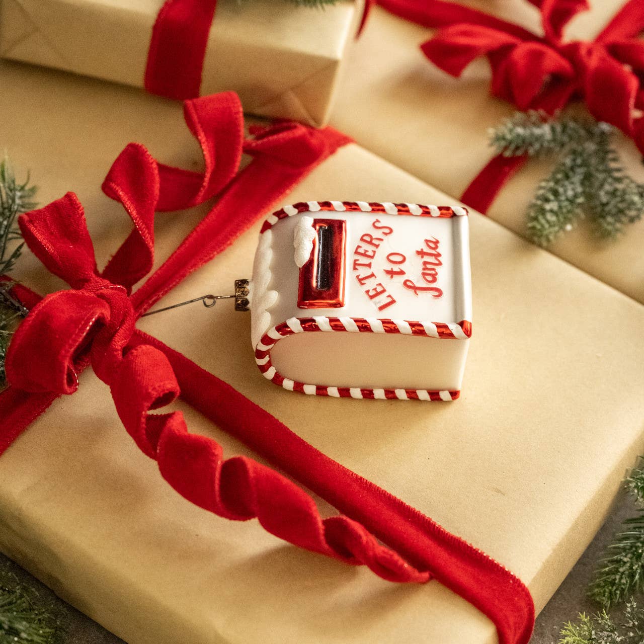 Ragon House Letters to Santa Ornament