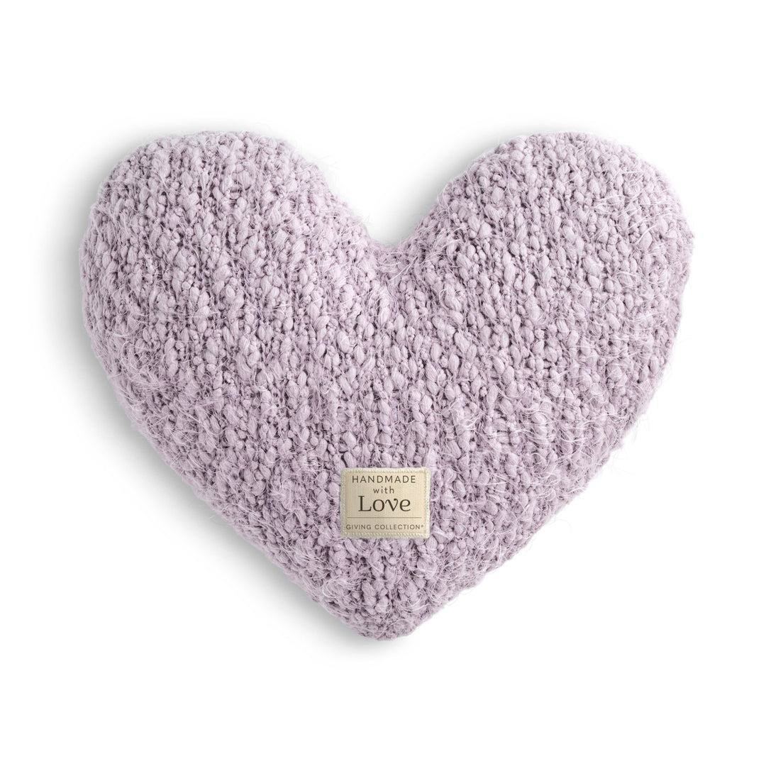 Light Purple Heart Pillow - Merry PigletsDEMDACO