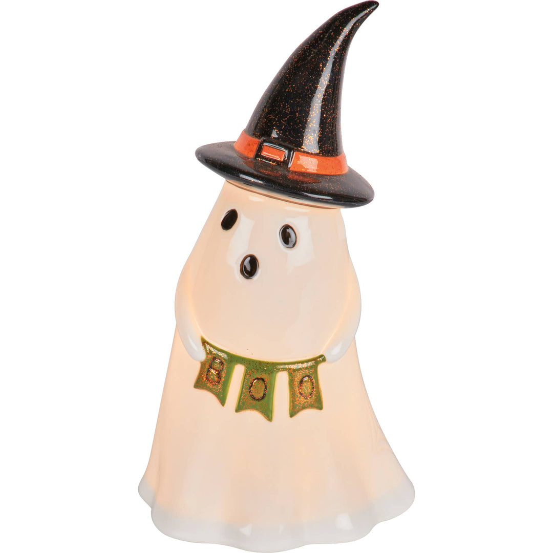 Light - Up Witch Ghost Figurine - Merry PigletsPrimitives by Kathy