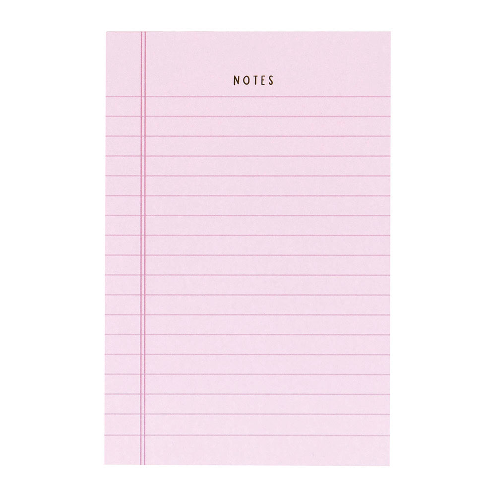 Lilac Notes Notepad - Merry PigletsPippi Post