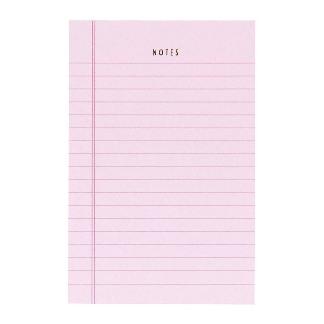 Lilac Notes Notepad - Merry PigletsPippi Post