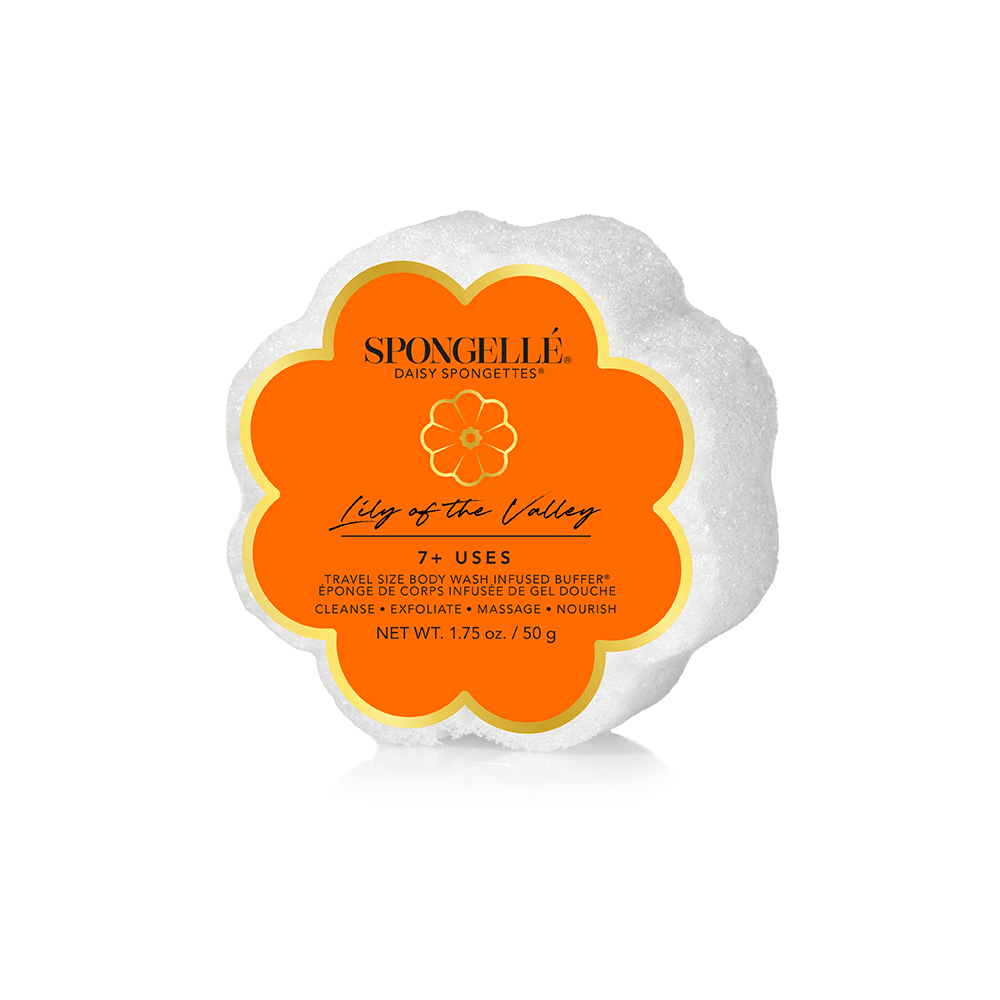 Lily of the Valley Daisy Spongette - Merry PigletsSpongellé