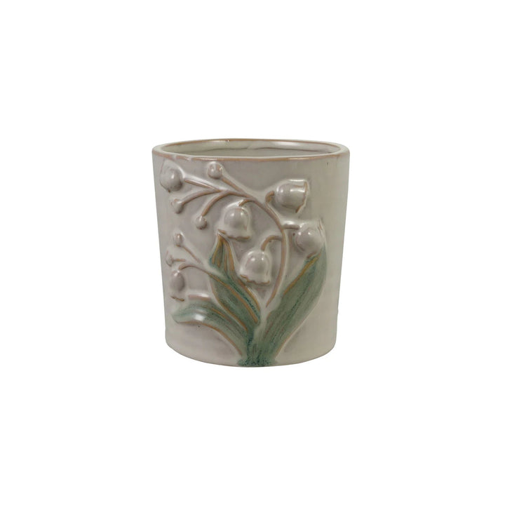 Lily of the Valley Planter - Merry PigletsCreative Co-Op
