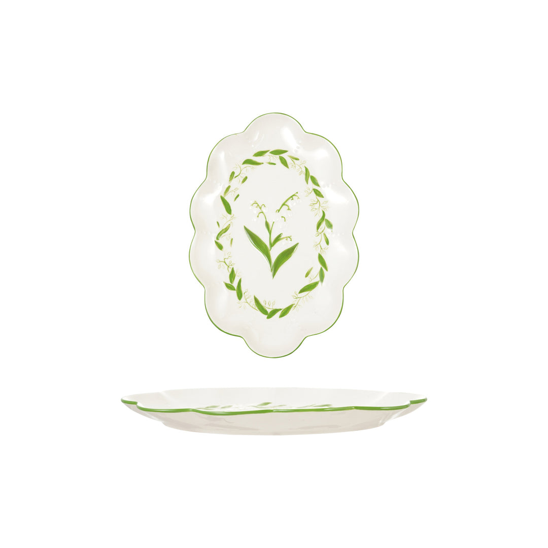 Lily of the Valley Platter