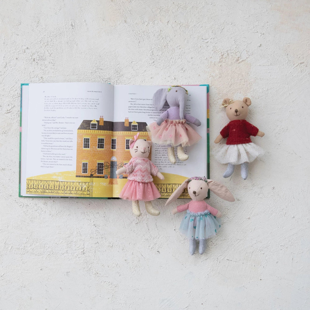Little Animal in Clothes - Merry PigletsCreative Co - Op