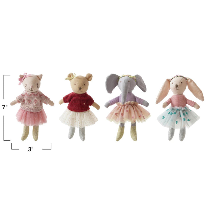 Little Animal in Clothes - Merry PigletsCreative Co - Op