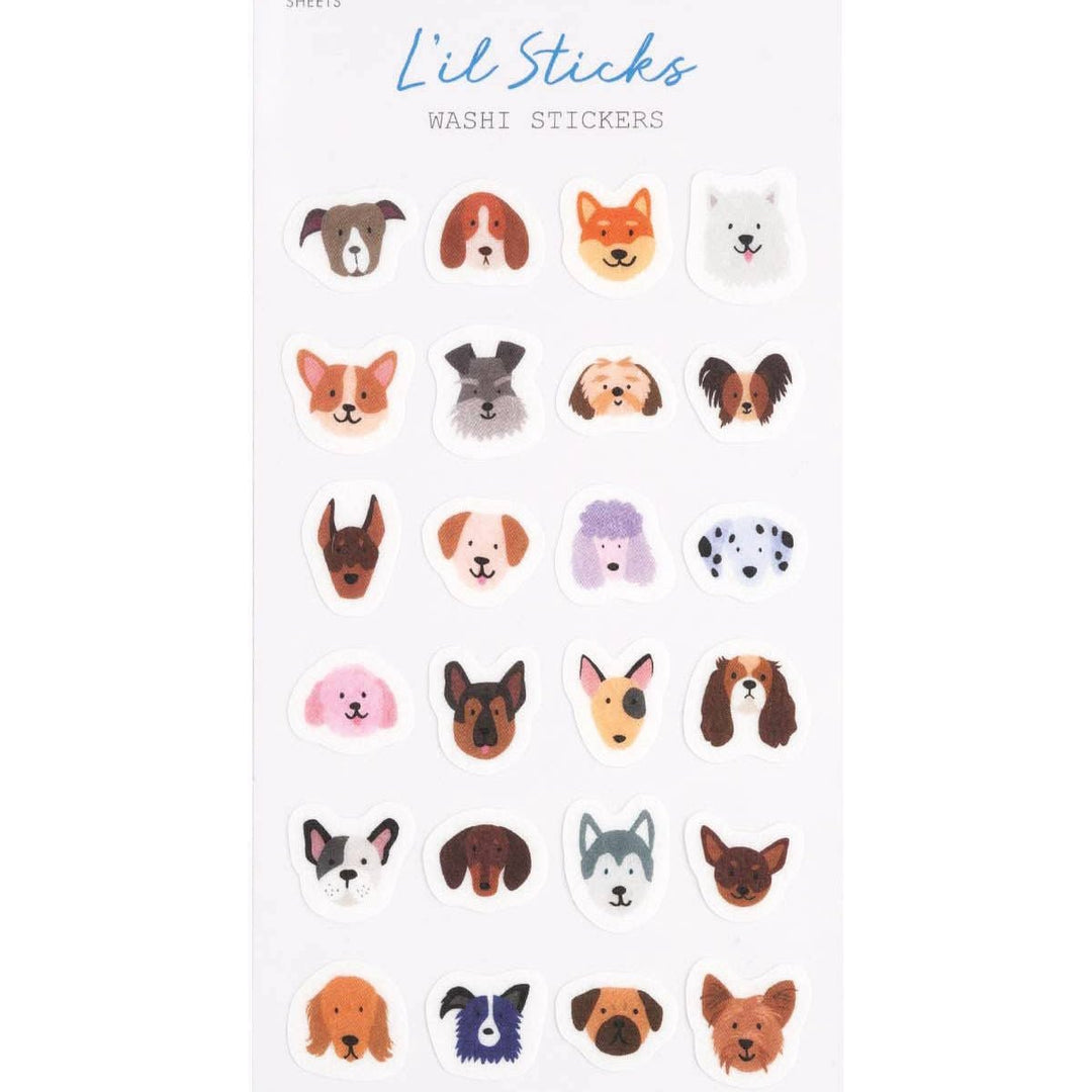 Little Dogs Washi Stickers - Merry PigletsGirl of All Work