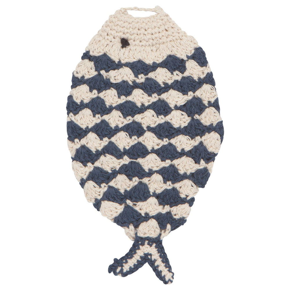 Little Fish Tawashi Crocheted Dishcloths - Merry PigletsNow Designs by Danica