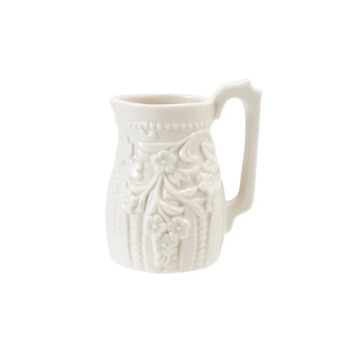 Little White Creamer - Merry PigletsCreative Co - Op