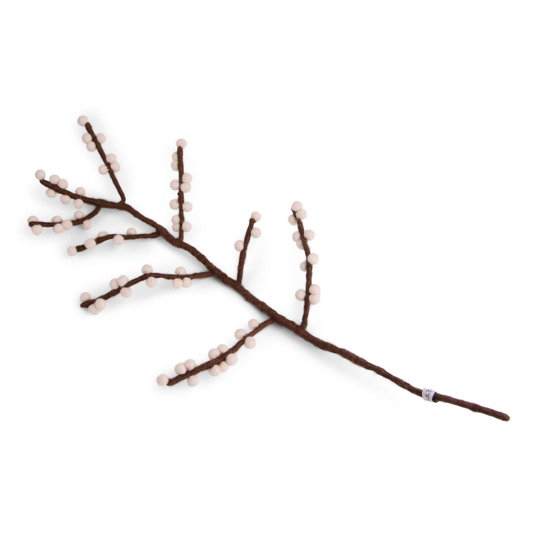 Long White Berries Branch - Merry PigletsGry and Sif