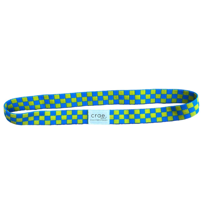 Lounge Chair Pool Towel Band: Checkmate - Merry PigletsCrae.Home