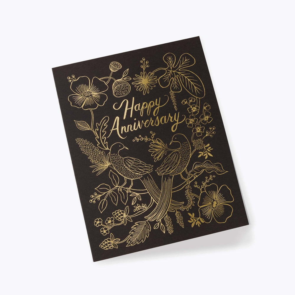 Love Birds Anniversary Card - Merry PigletsRifle Paper Co.