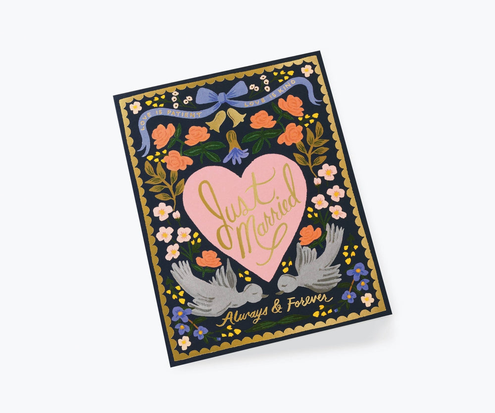 Love Birds Wedding Greeting Card - Merry PigletsRifle Paper Co.