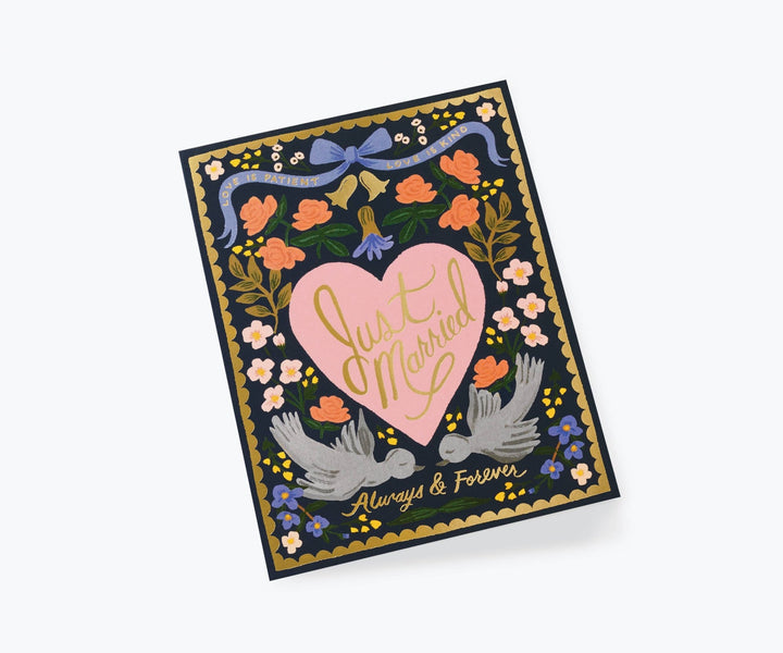 Love Birds Wedding Greeting Card - Merry PigletsRifle Paper Co.