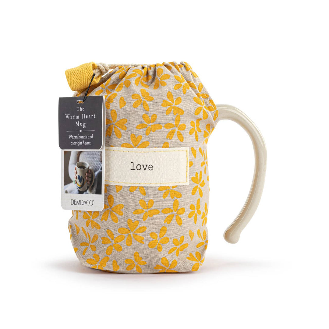 Love Heart Brights Mug - Merry PigletsDEMDACO