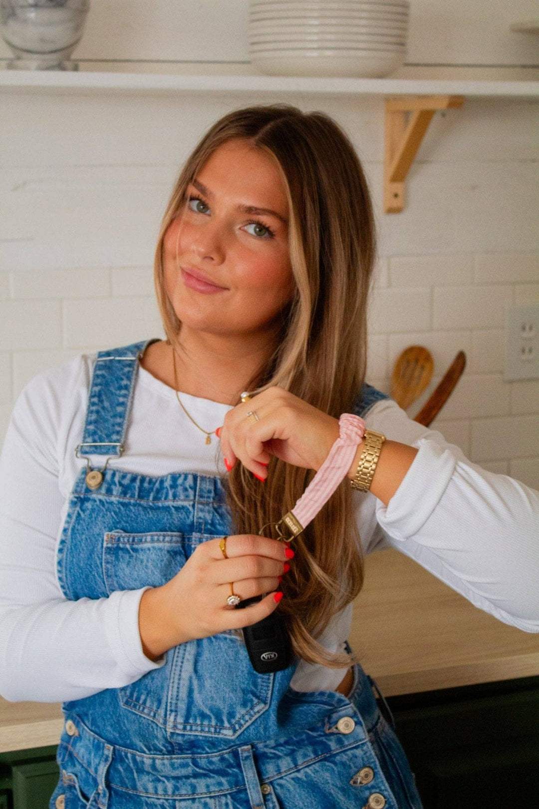 Lovely Stripes Keychain - Merry PigletsShop Andi