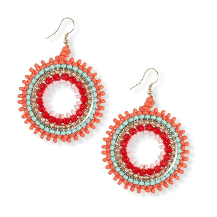 LuLu Circle Earrings - Merry Piglets