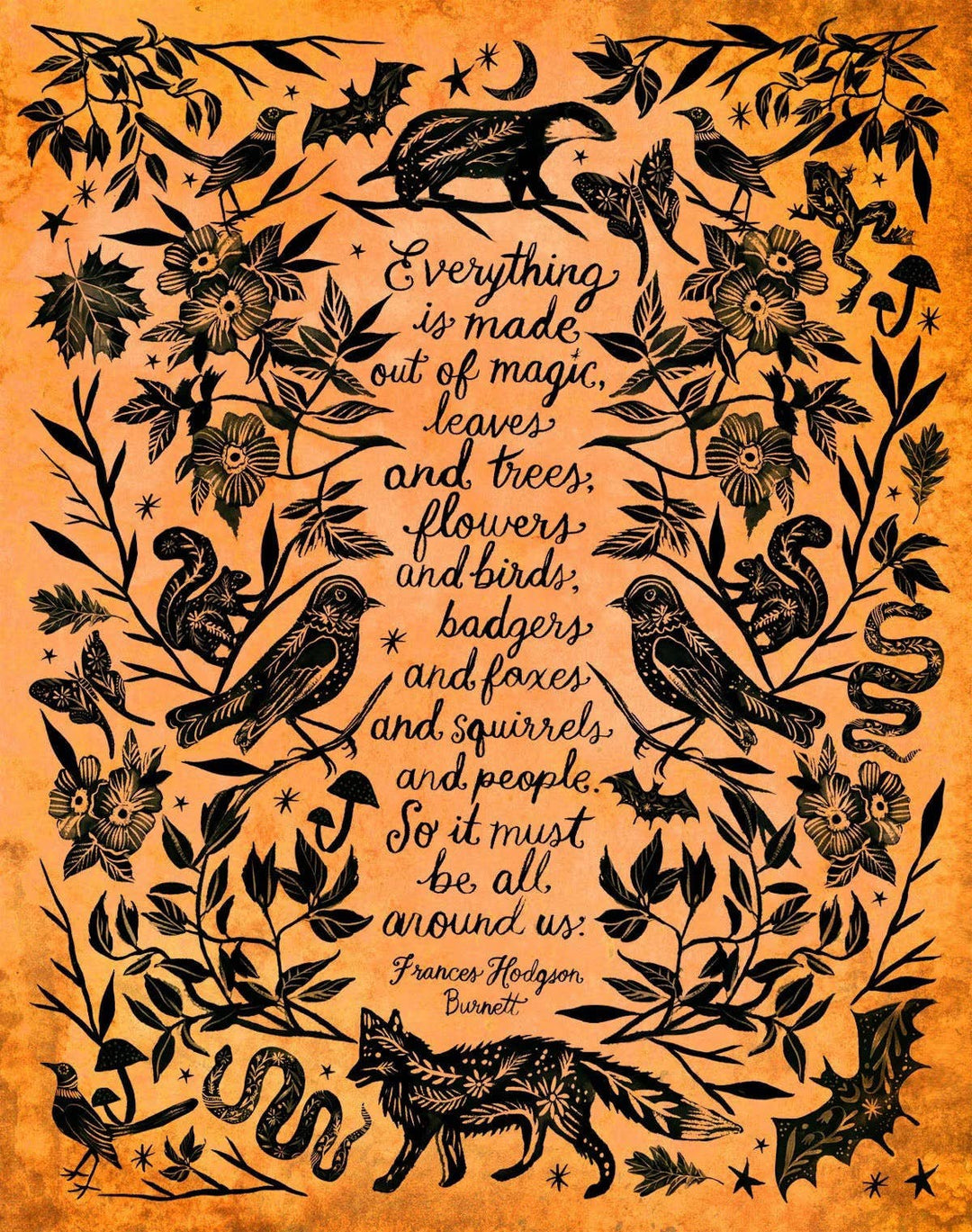 Made of Magic Art Print - Merry PigletsKatie Daisy