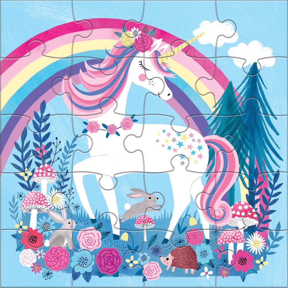 Magical Unicorn Magnetic Puzzle - Merry PigletsMudpuppy