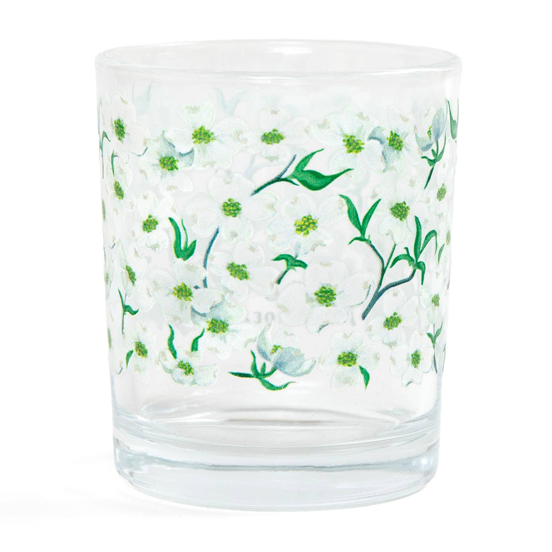 Magnolia Floral Short Juice Glass - Merry Piglets1canoe2 | One Canoe Two Paper Co.