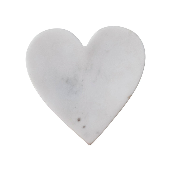 Marble Heart Dish - Merry PigletsCreative Co - Op