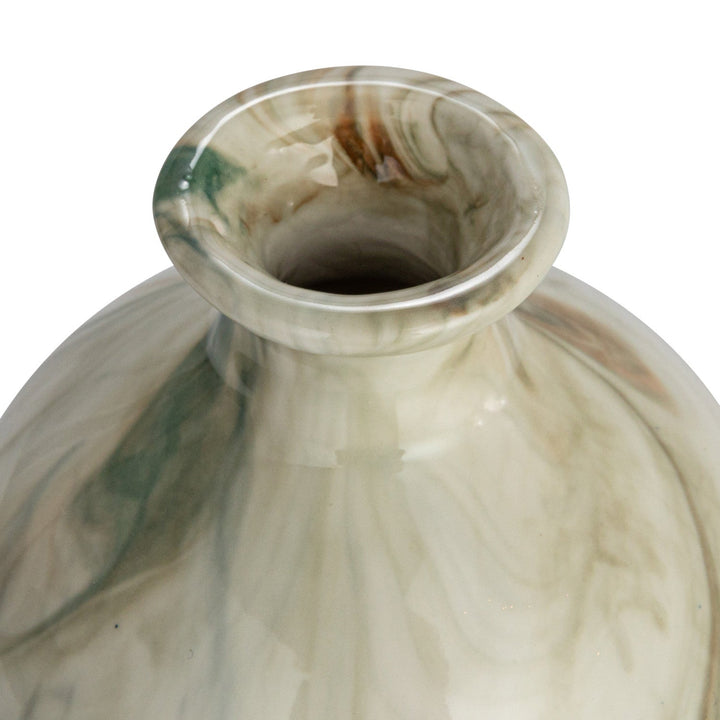 Marbled Stoneware Vase Set - Merry PigletsCreative Co-Op