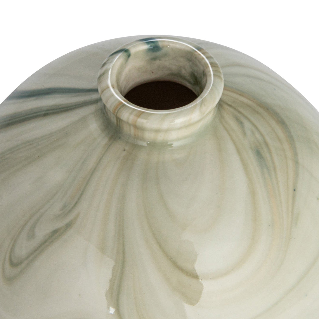 Marbled Stoneware Vase Set - Merry PigletsCreative Co-Op