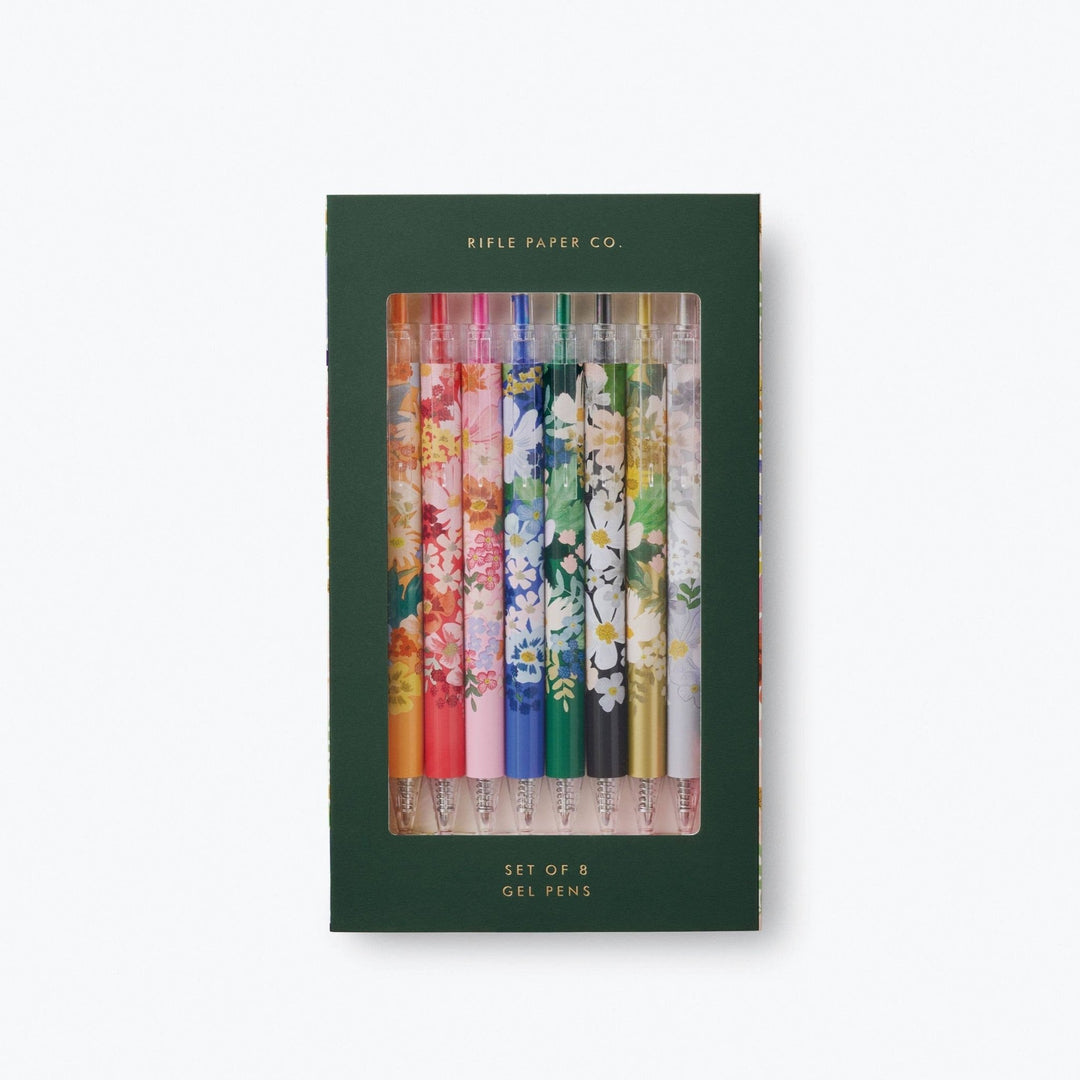 Margaux Gel Pen Set of 8 - Merry PigletsRifle Paper Co.