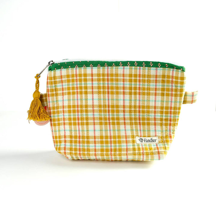 Marmee Quilted Zipper Pouch - Merry PigletsHandker Bandanas