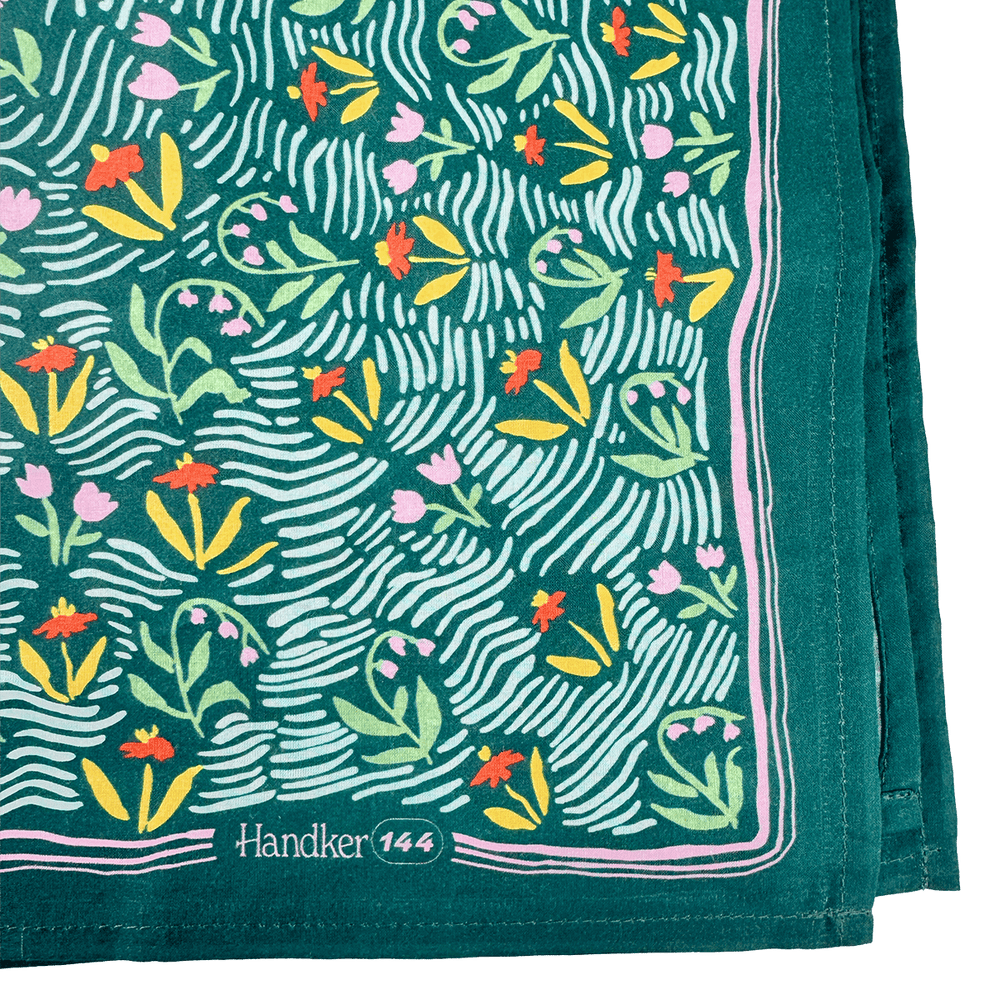 Meadow Bandana - Merry PigletsHandker Bandanas