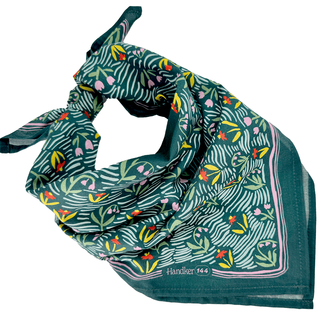 Meadow Bandana - Merry PigletsHandker Bandanas