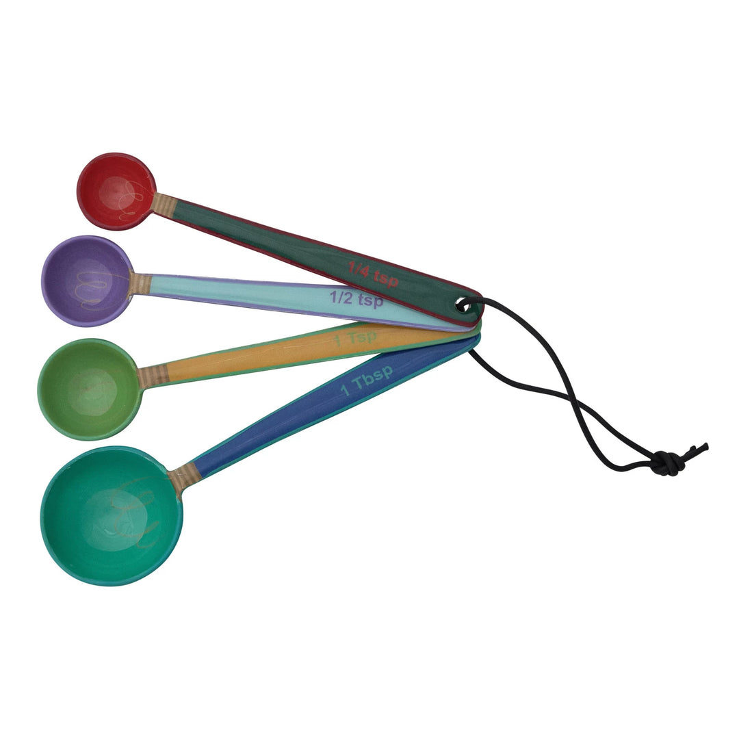 Enameled Stainless Steel Measuring Spoons