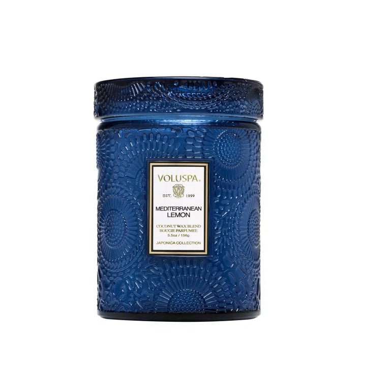 Mediterranean Lemon Small Jar Candle - Merry PigletsVoluspa