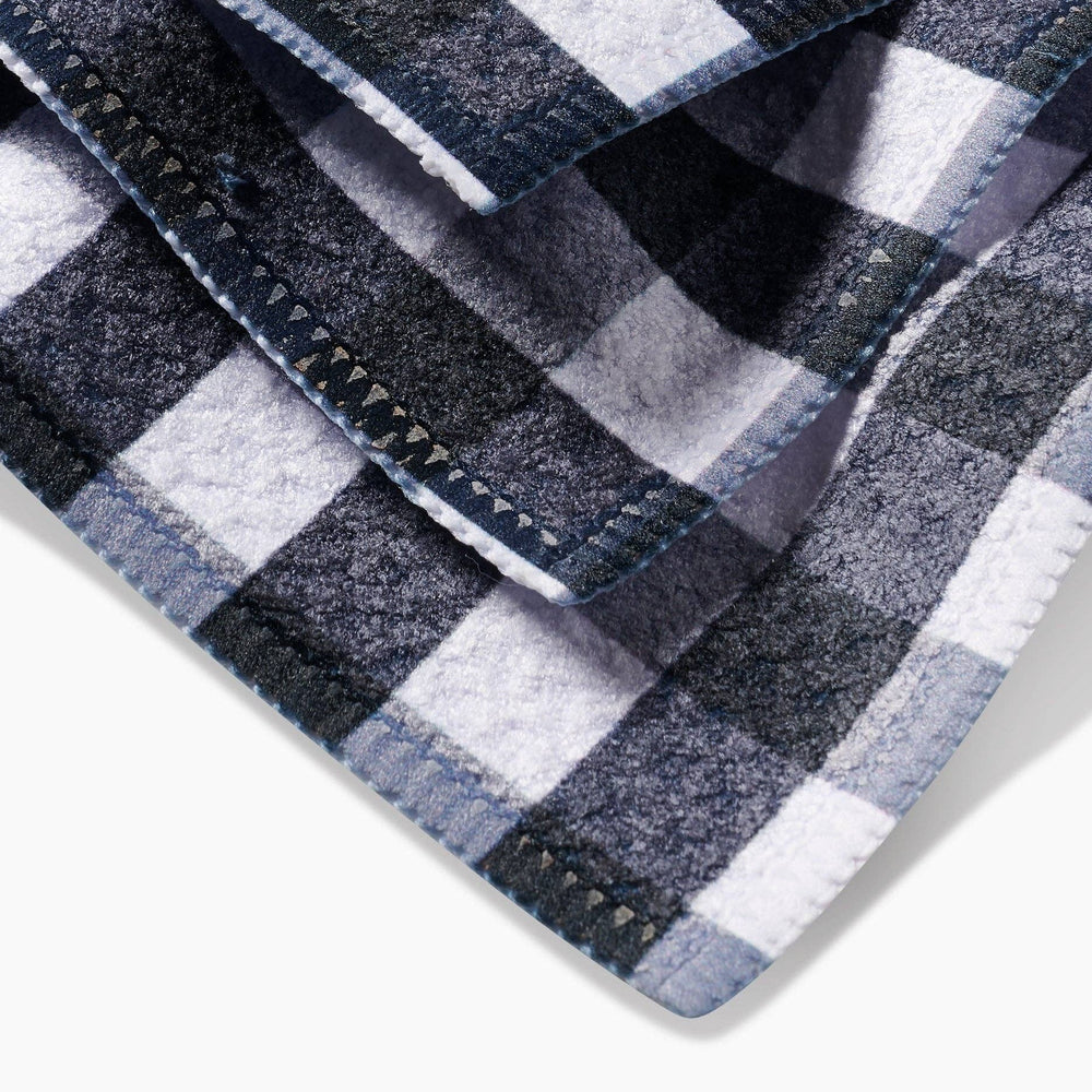 Midnight Flannel Dishcloth Set - Merry PigletsGeometry