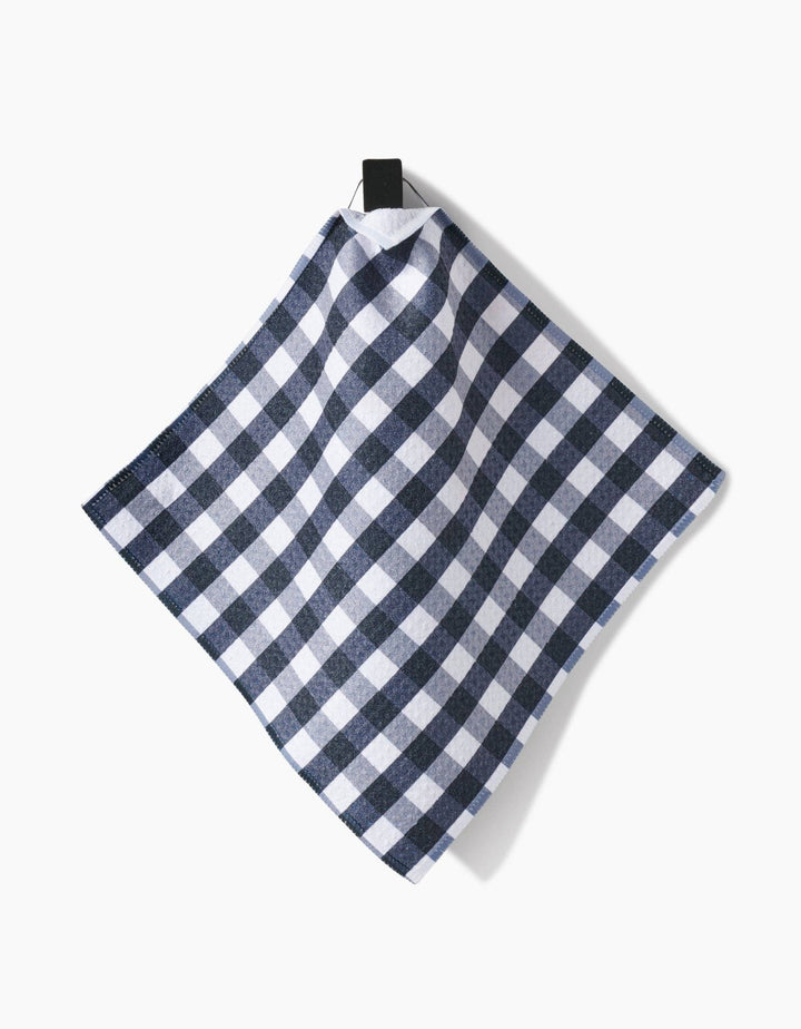 Midnight Flannel Dishcloth Set - Merry PigletsGeometry