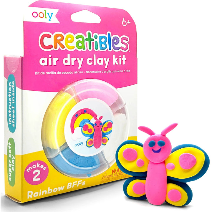 Mini Air - Dry Clay Kit Rainbow BFFs - Merry PigletsOOLY
