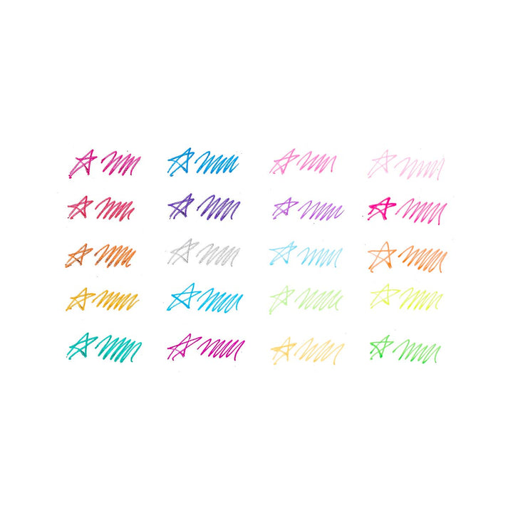 Mini Doodlers: Fruity Scented Gel Pens - Merry PigletsOOLY